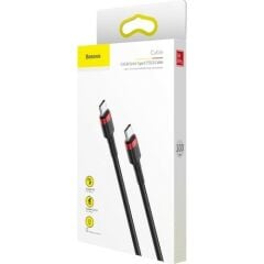 Baseus Cafule Series Type-C Pd2.0 60W Qc3.0 Data ve Şarj Kablosu 1 mt