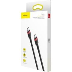 Baseus Cafule Series Type-C Pd2.0 60W Qc3.0 Data ve Şarj Kablosu 1 mt