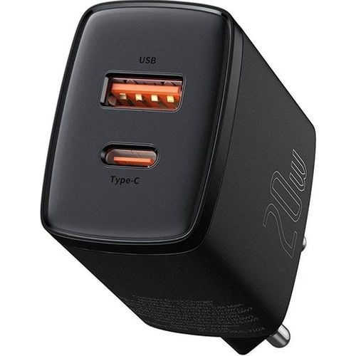 Baseus Compact QC 20W Şarj Cihazı Siyah
