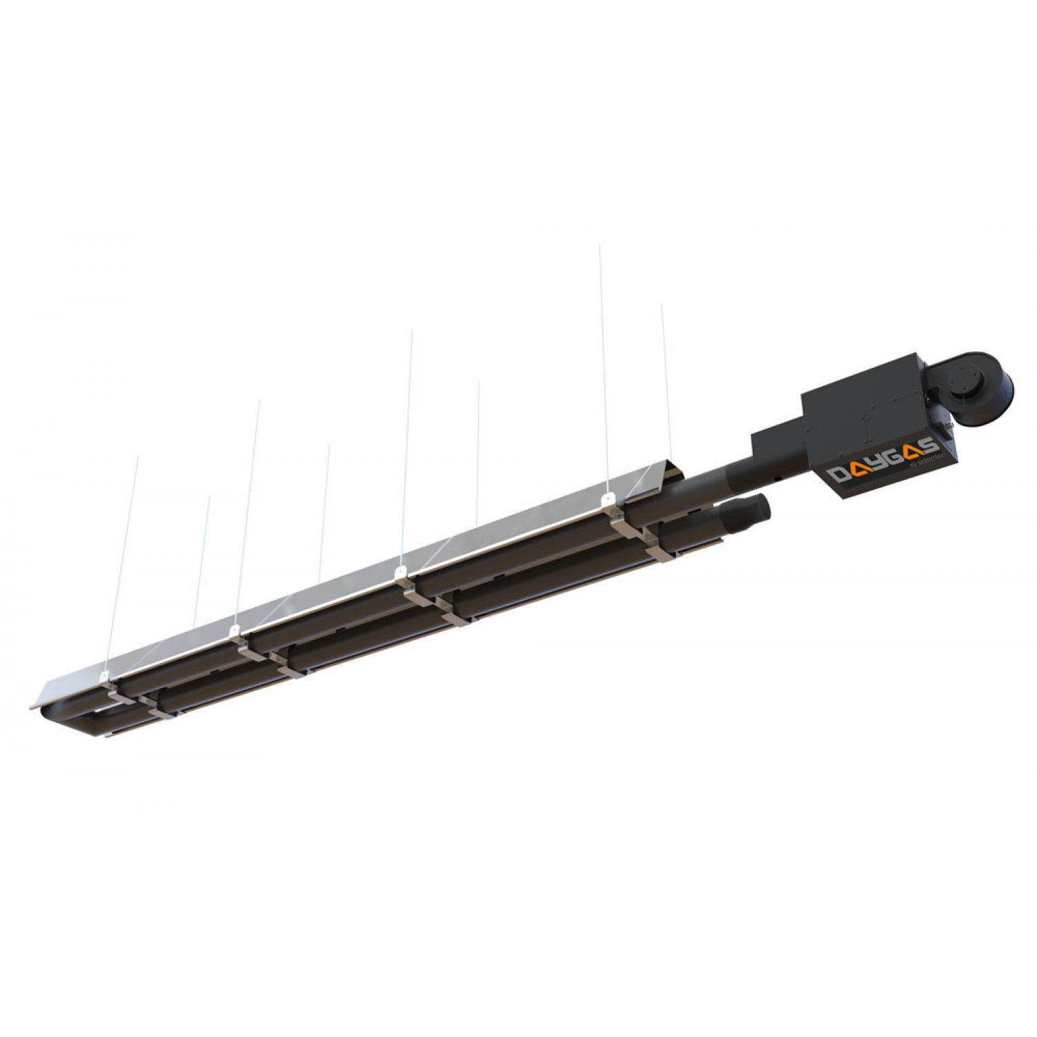 DAYGAS U TİPİ RADIUM 45 kw  BORULU RADYANT ISITICI