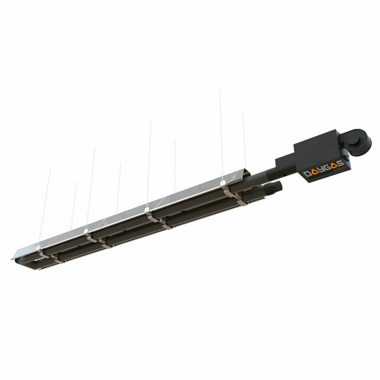 DAYGAS U TİPİ RADIUM 40 kw BORULU RADYANT ISITICI