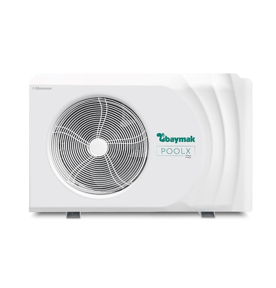 BAYMAK POOLX 135 - 13.5 KW-1 FAZ HAVA KAYNAKLI HAVUZ ISITMA VE SOĞUTMA POMPASI