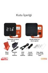 Cosa Akıllı Oda Termostatı Kablosuz Kombi Kontrolü