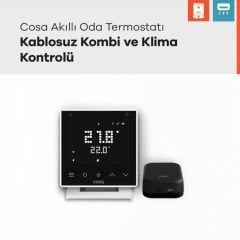 Cosa Akıllı Oda Termostatı Kablosuz Kombi ve Klima Kontrolü