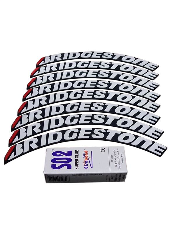 Lastik Yanak Yazısı BRİDGESTONE#