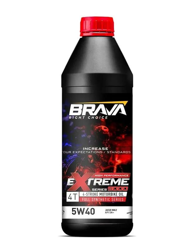 Brava Extreme 9000 4T 5W40 Tam Sentetik Yağ