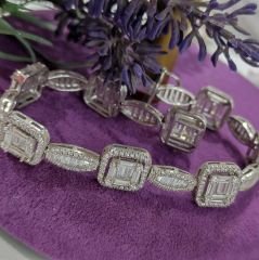 SWAROVSKİ TAŞLI İTHAL BİLEKLİK