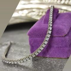 SWAROVSKİ TAŞLI PIRLANTA MONTÜR  SUYOLU BİLEKLİK