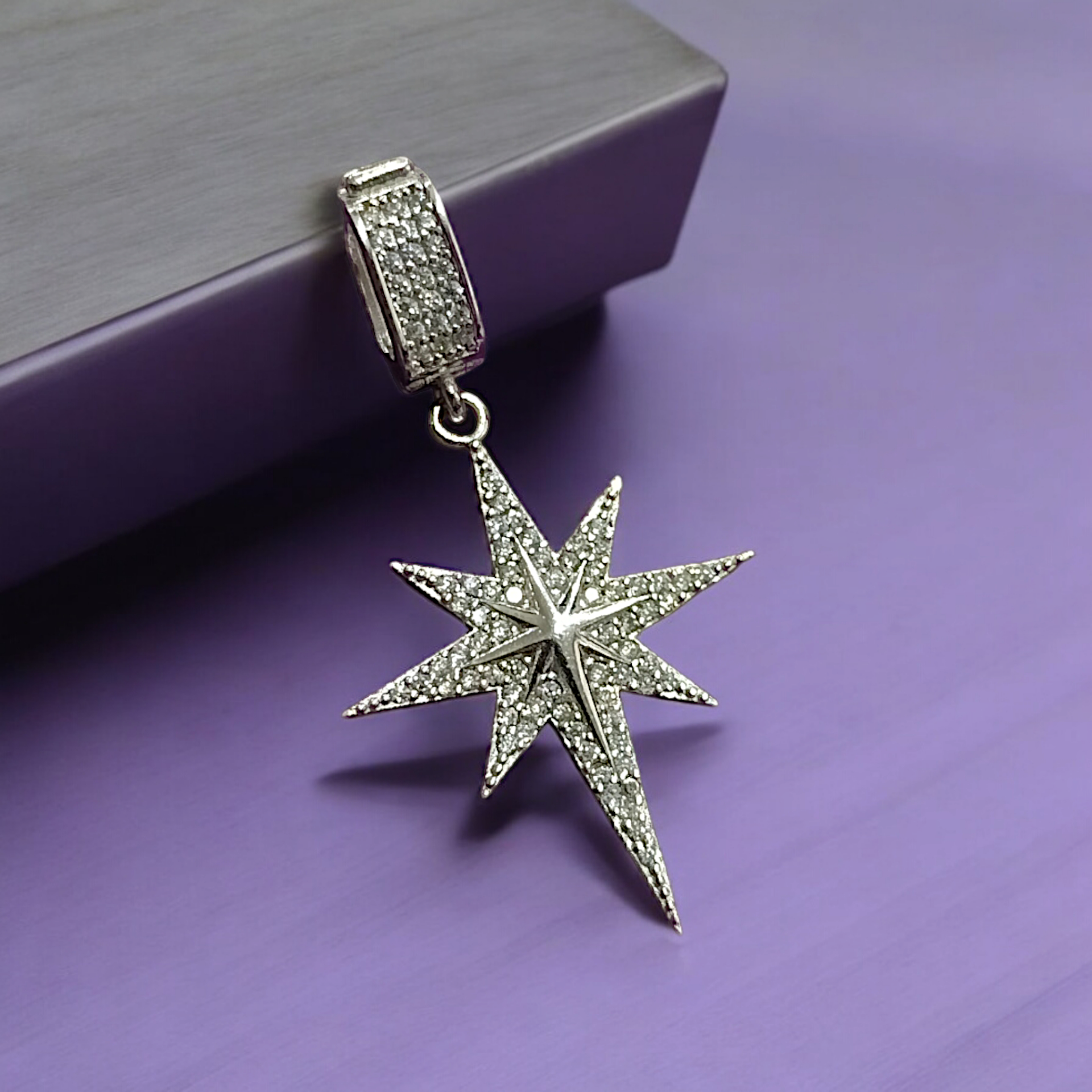 Charm kutup yıldızı Gümüş Uç