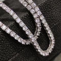 Swarovski Taş, Altın Kaplamalı Suyolu Kolye