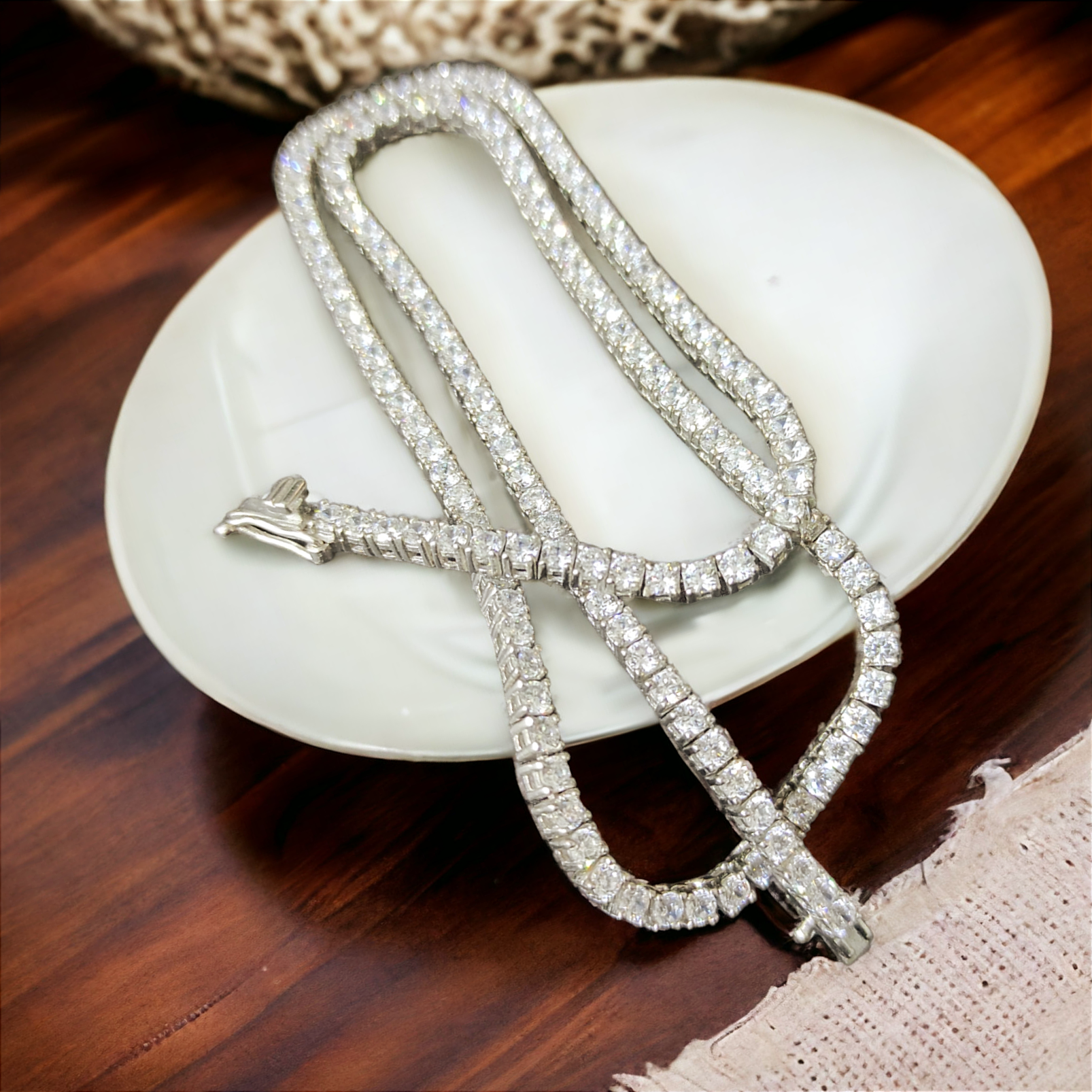 Swarovski Taşlı,3 MM mm Altın kaplamalı,Kararmayan Gümüş suyolu Kolye