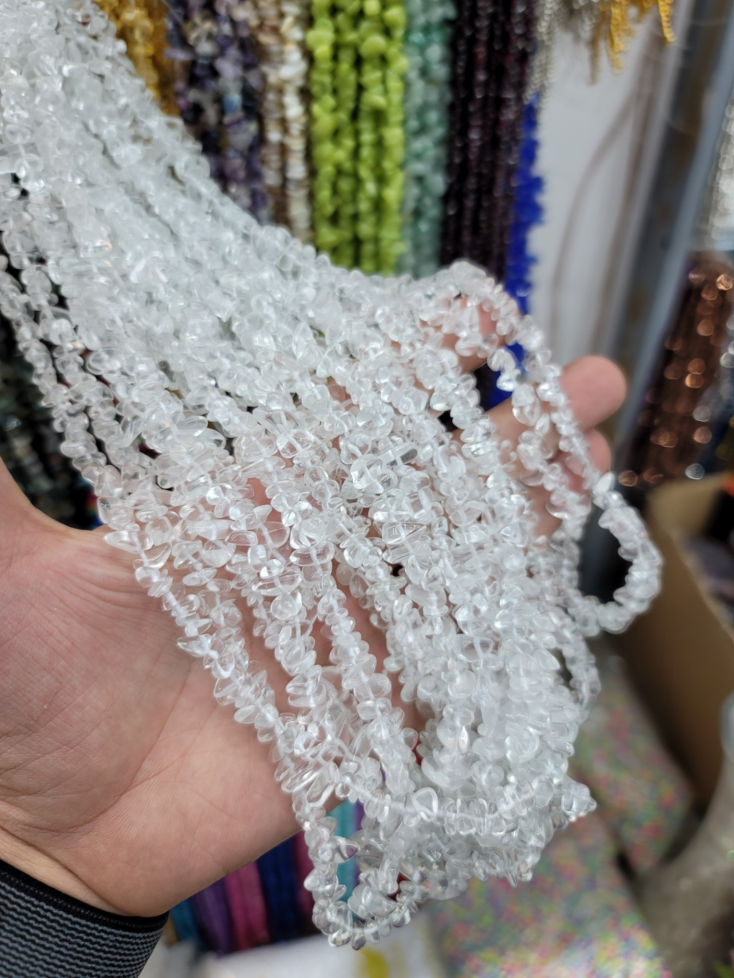 Doğal Kırık Taş Dizi 40cm 280-330 Adet