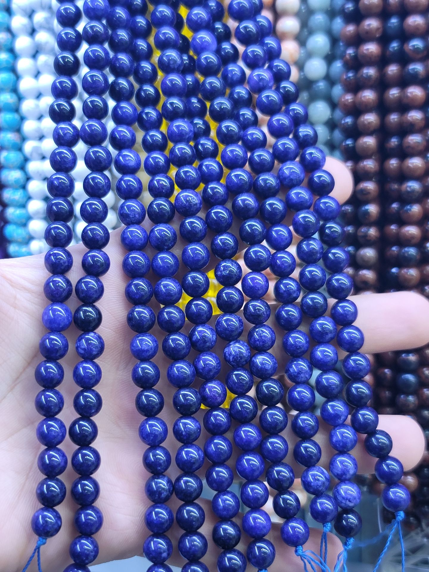 8MM DOĞAL TAŞ DİZİDE 44-50 ADET ORT