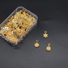 METAL UÇ GOLD KAPLAMA 1 ADET