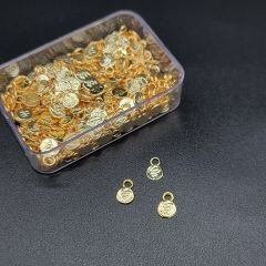 METAL UÇ GOLD KAPLAMA 1 ADET