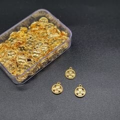 METAL UÇ GOLD KAPLAMA 1 ADET