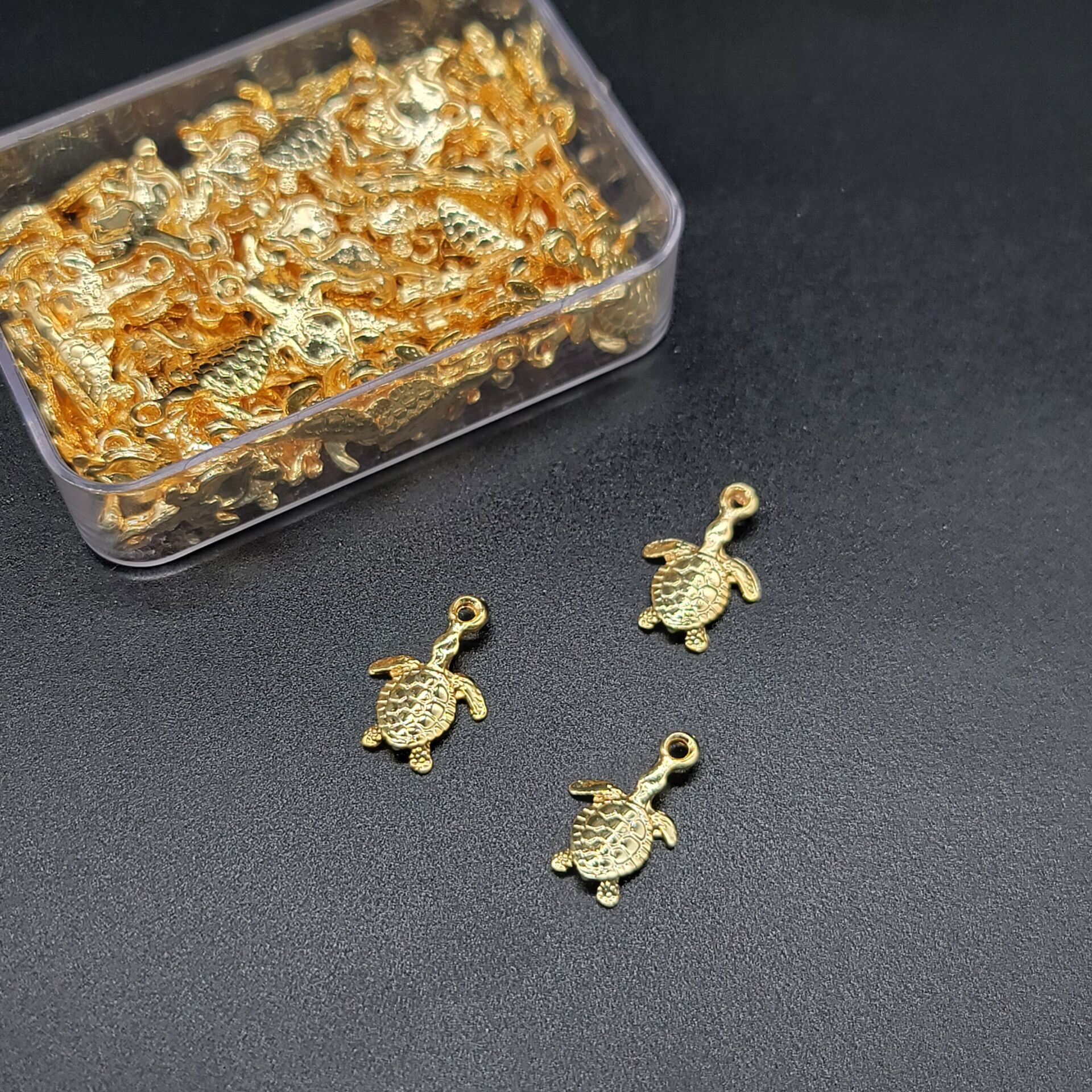 METAL UÇ GOLD KAPLAMA 1 ADET
