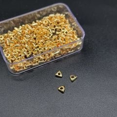 METAL UÇ GOLD KAPLAMA 1 ADET