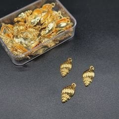 METAL UÇ GOLD KAPLAMA 1 ADET