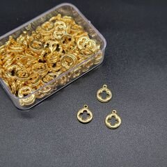 METAL UÇ GOLD KAPLAMA 1 ADET