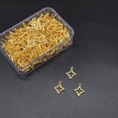 METAL UÇ GOLD KAPLAMA 1 ADET