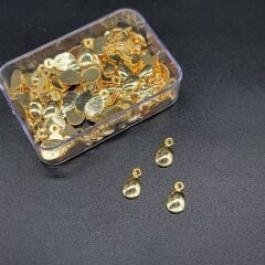 METAL UÇ GOLD KAPLAMA 1 ADET