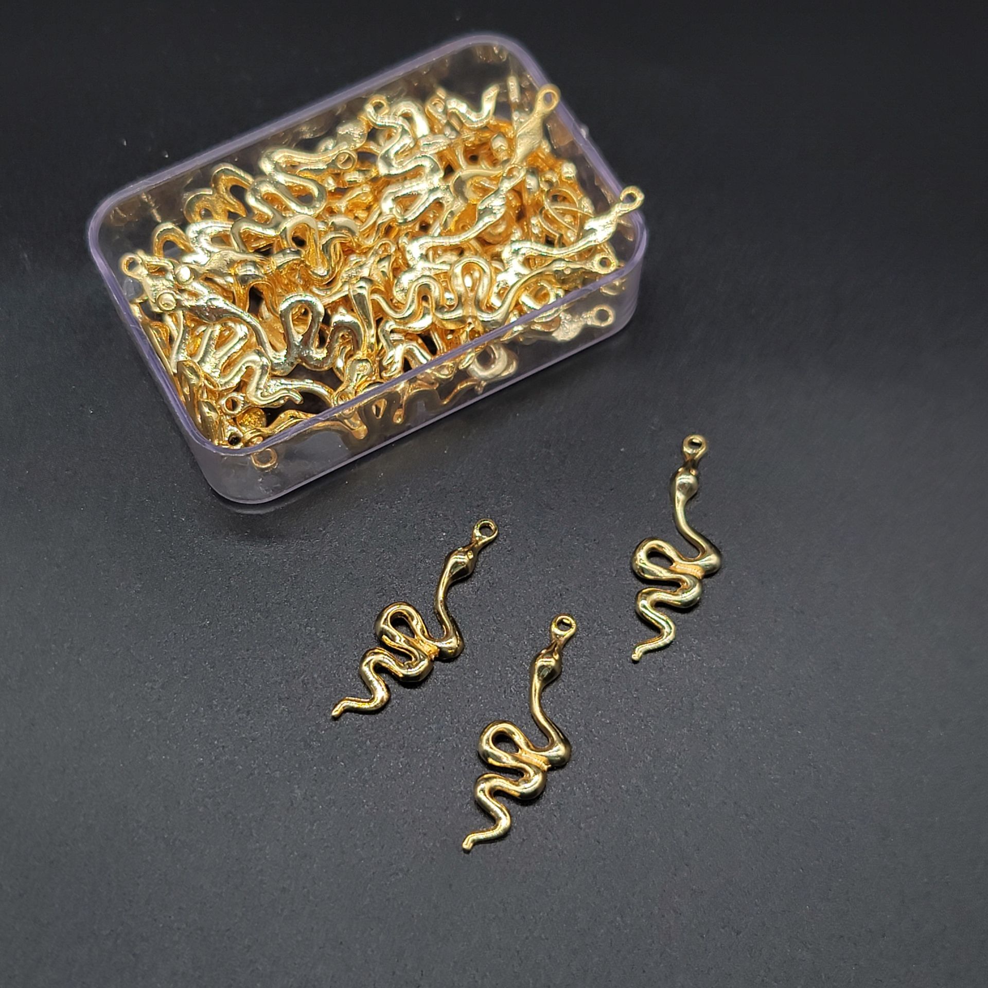 METAL UÇ GOLD KAPLAMA 1 ADET