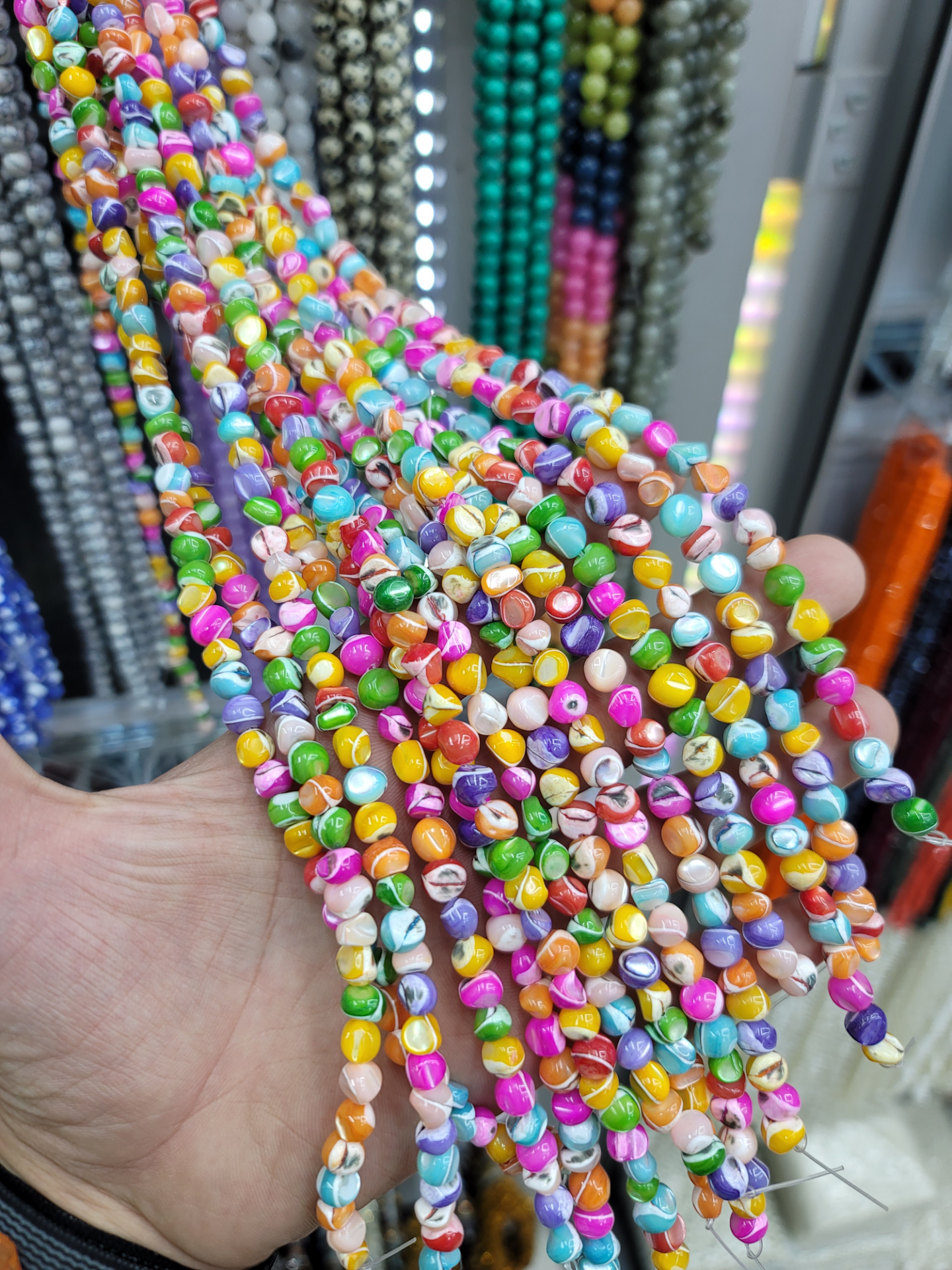 8MM DOGAL TAS DIZIDE 60 ADET