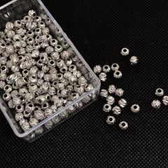 6mm Gümüş Renk Dorika 10gr 18 Adet