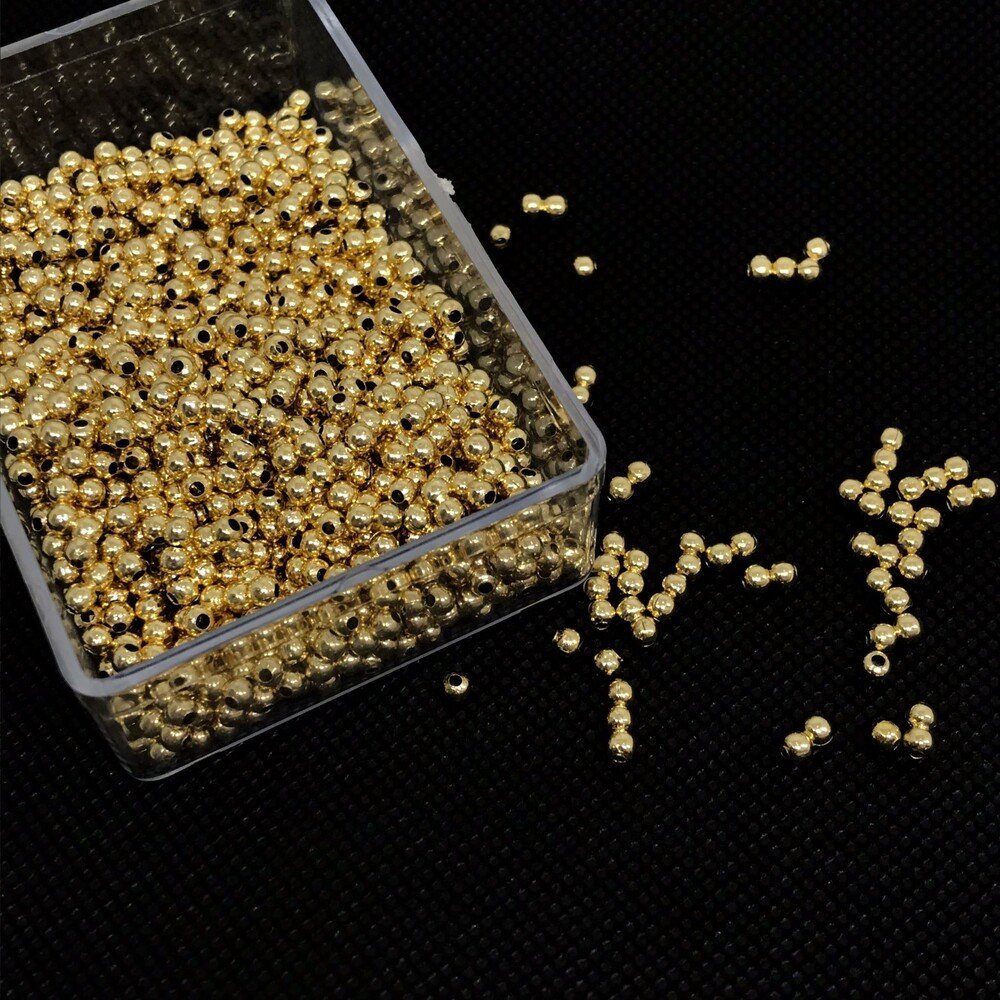 3mm Gold Renk Metal Top 10gr 190 Adet