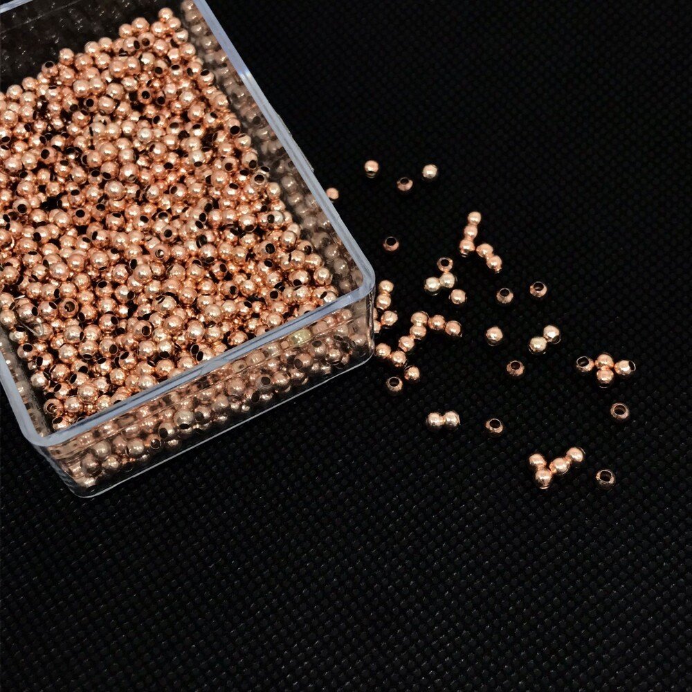 3mm Rose Metal Top 10gr 100 Adet