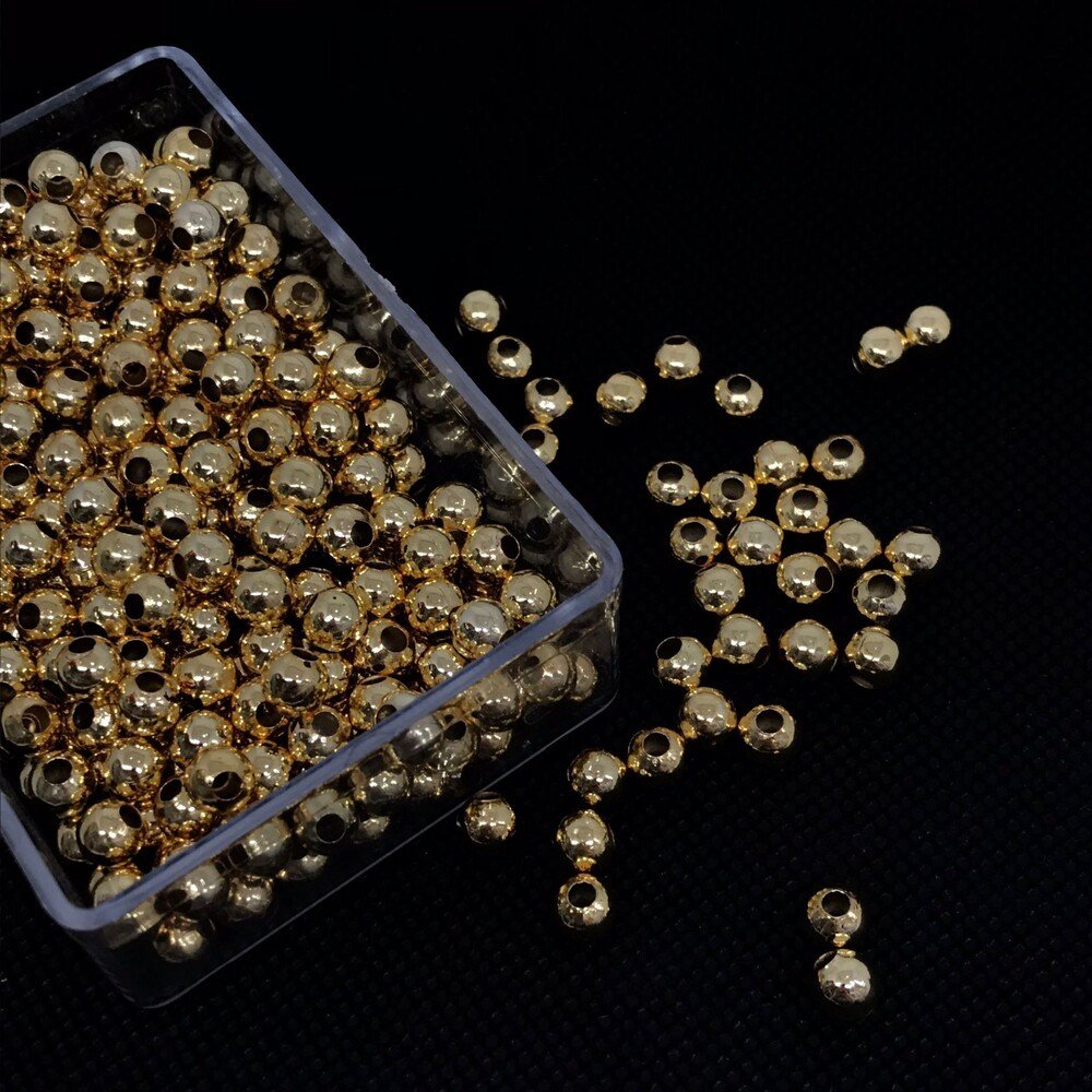 6mm Gold Renk Metal Top 10gr 35 Adet