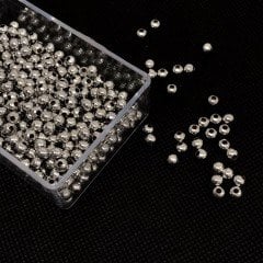 5mm Gümüş Renk Metal Top 10gr 60 Adet