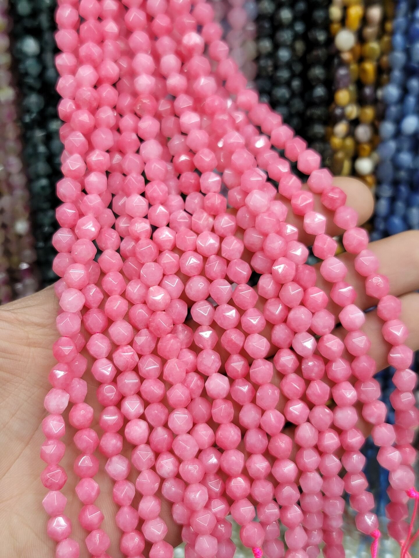 8MM Küre Kesim Doğal Taş Dizide 48-52 Adet Arası