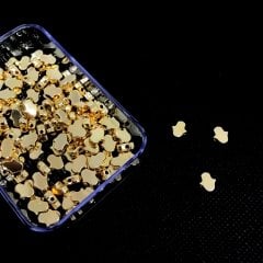 Figür Metal Gold Kaplama 15 Adet