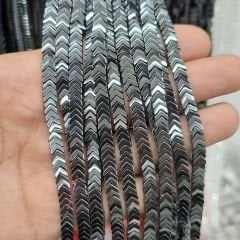 Hematit Taşı Dizide 150 Adet 40CM