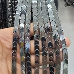 Hematit Taşı Dizide 54 Adet 40CM
