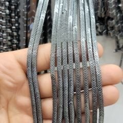 Hematit Taşı Dizide 200 Adet 40CM