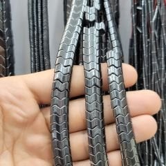 Hematit Taşı Dizide 75 Adet 40CM