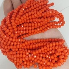 6MM BASIK KRİSTAL KOYU TURUNCU