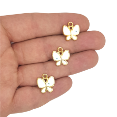 Mineli Kolye Ucu Gold Kaplama
