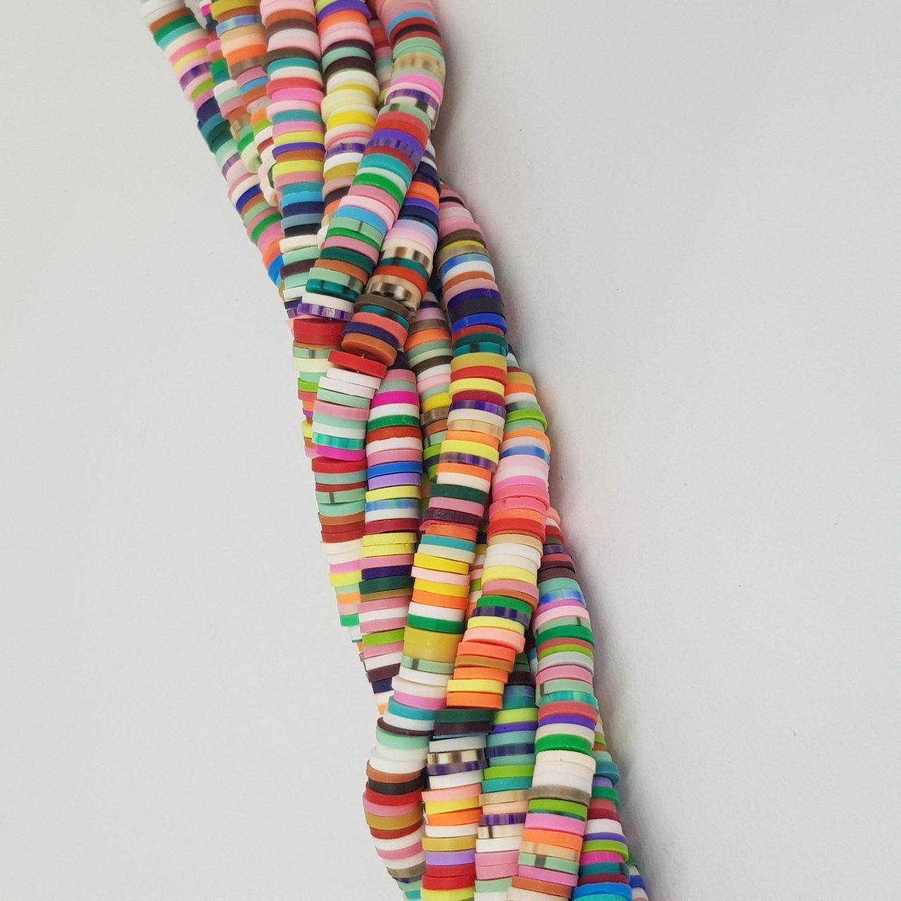 Fimo Boncuk 6mm Karışık