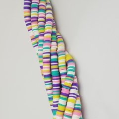 Fimo Boncuk 6mm Karışık