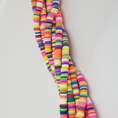 Fimo Boncuk 6mm Karışık