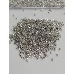Metal Küp 2mm Gümüş 10gr 200 Adet