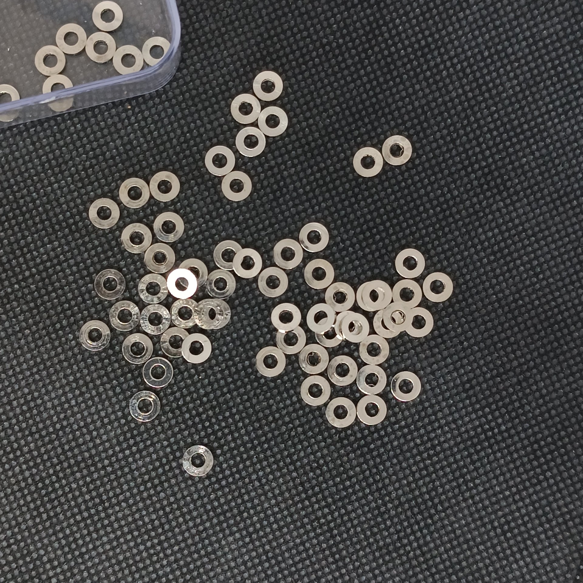 İnce Fimo Arası Gümüş10gr 50 Adet