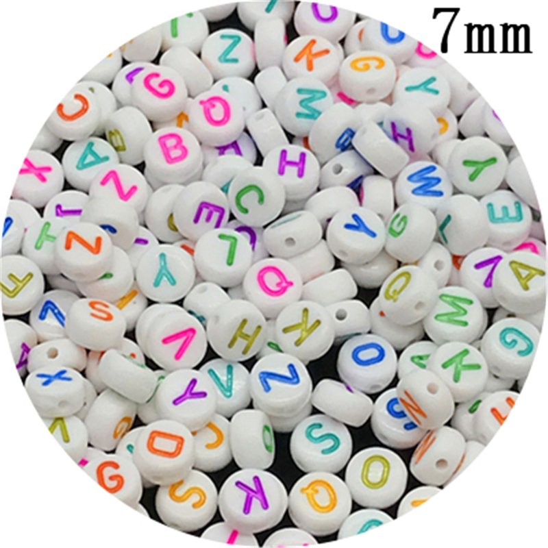 Yassı Harf Boncuk 50gr 370 Adet