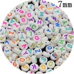 Yassı Harf Boncuk 50gr 370 Adet