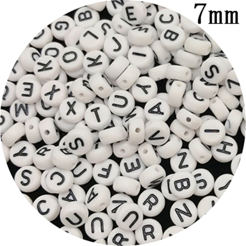 Yassı Harf Boncuk 50gr 370 Adet