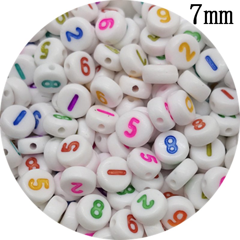 Yassı Harf Boncuk 50gr 370 Adet